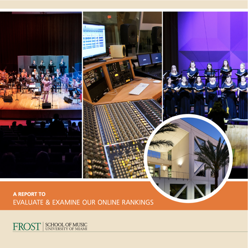 Frost School of Music Report