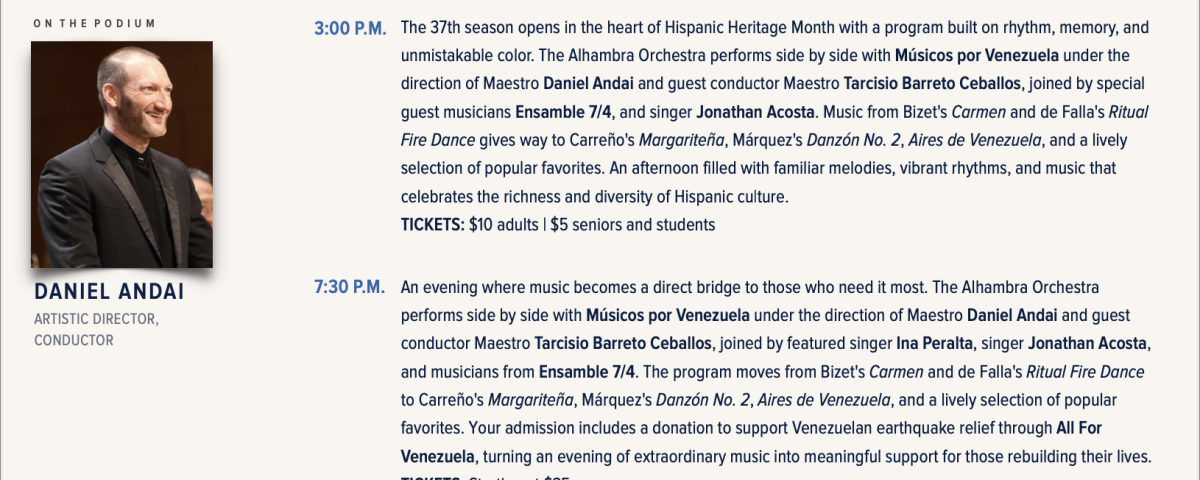 Latin Beats Concert Promotion