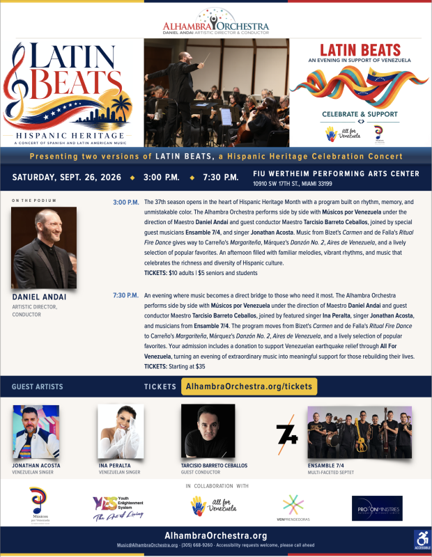 Latin Beats Concert Promotion
